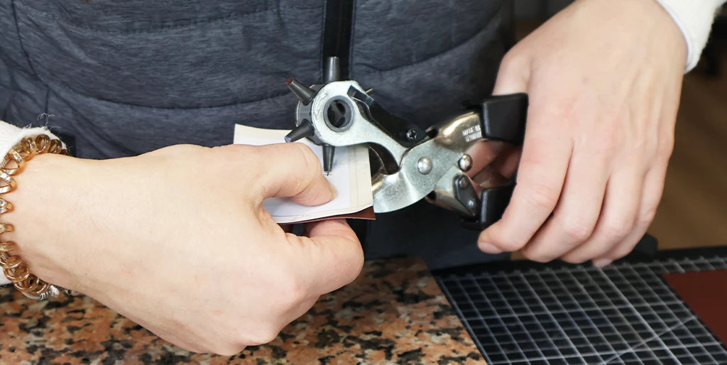 tuto portefeuille en cuir