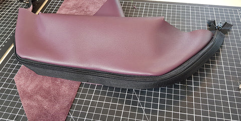 DIY trousse toilette cuir