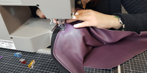 DIY trousse toilette cuir