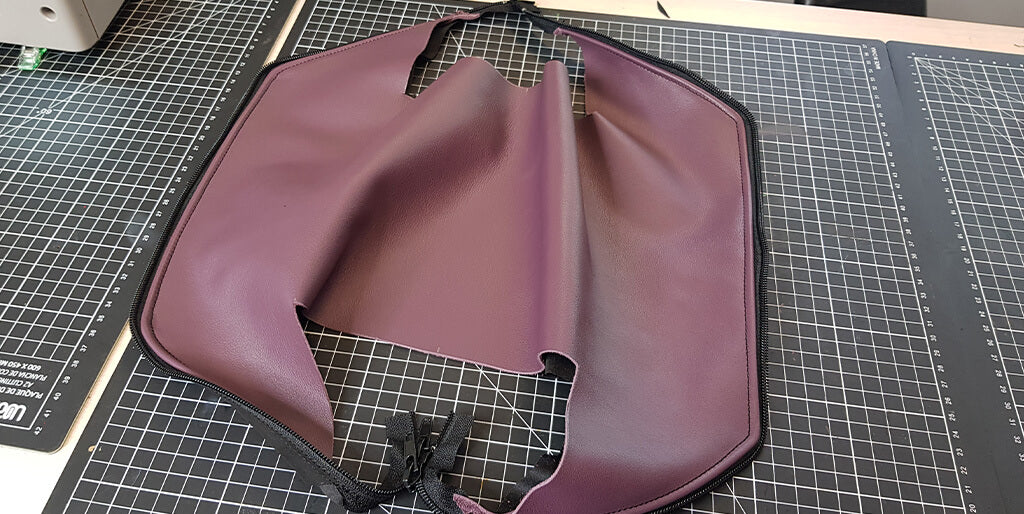 DIY trousse toilette cuir