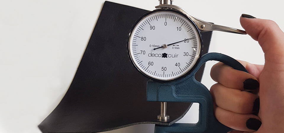 piges pour mesurer cuir