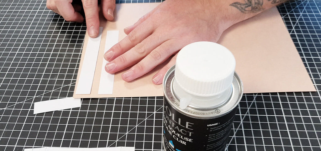 patron de bracelet de montre en cuir