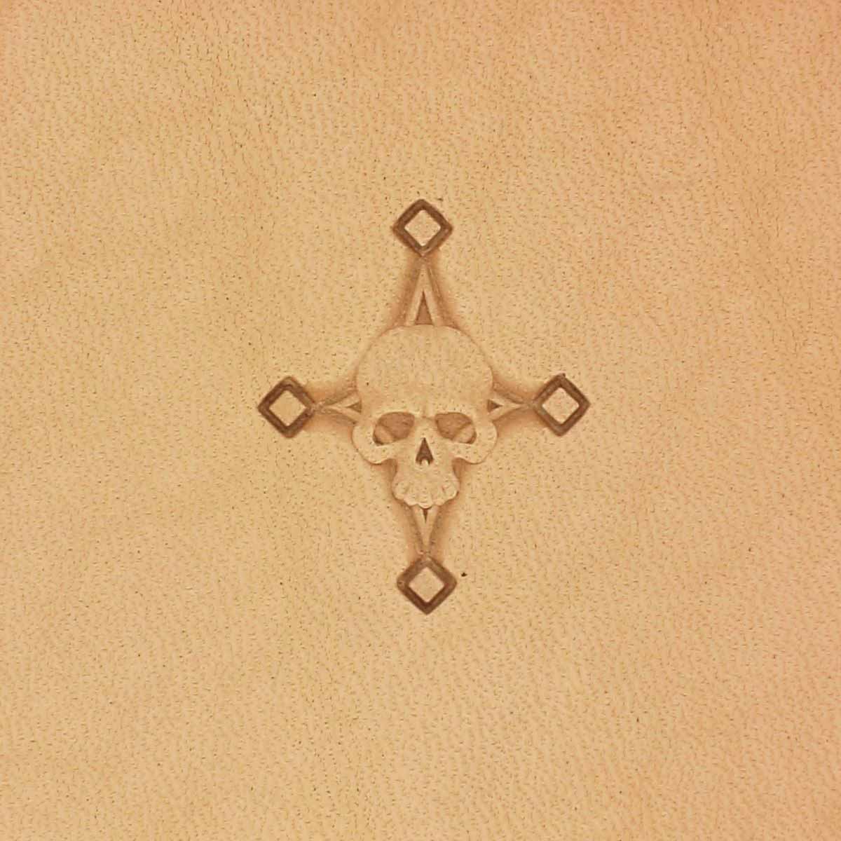 Matoir cuir tête de mort - Sergey Neskromniy n° 399