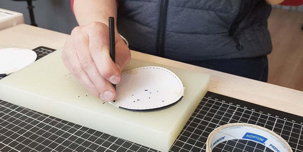 DIY sous verres cuir