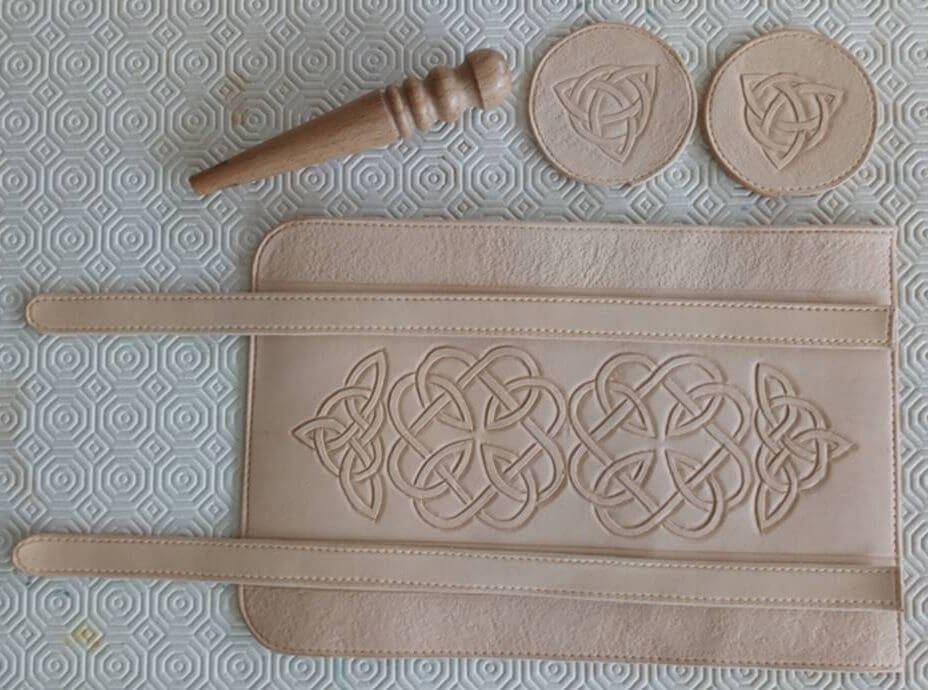 Tuto trousse outils cuir