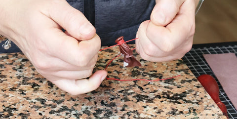 tuto portefeuille en cuir