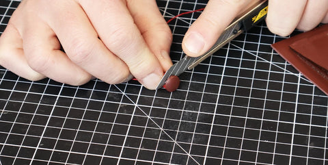 tuto portefeuille en cuir