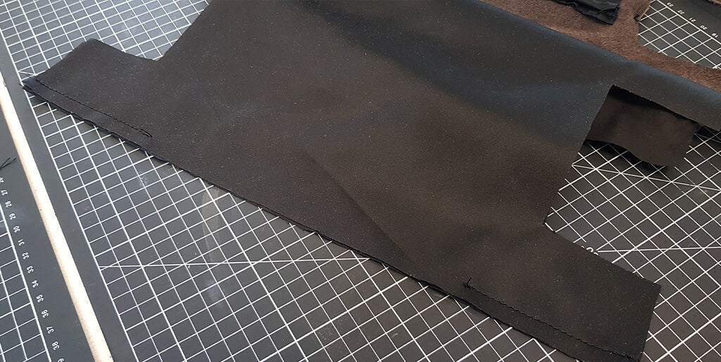 DIY Kulturbeutel aus Leder