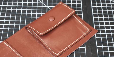tuto portefeuille en cuir