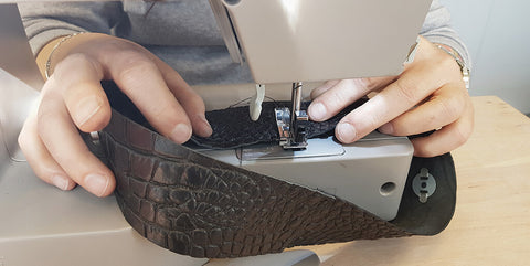 sac seau cuir DIY