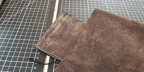 DIY Kulturbeutel aus Leder