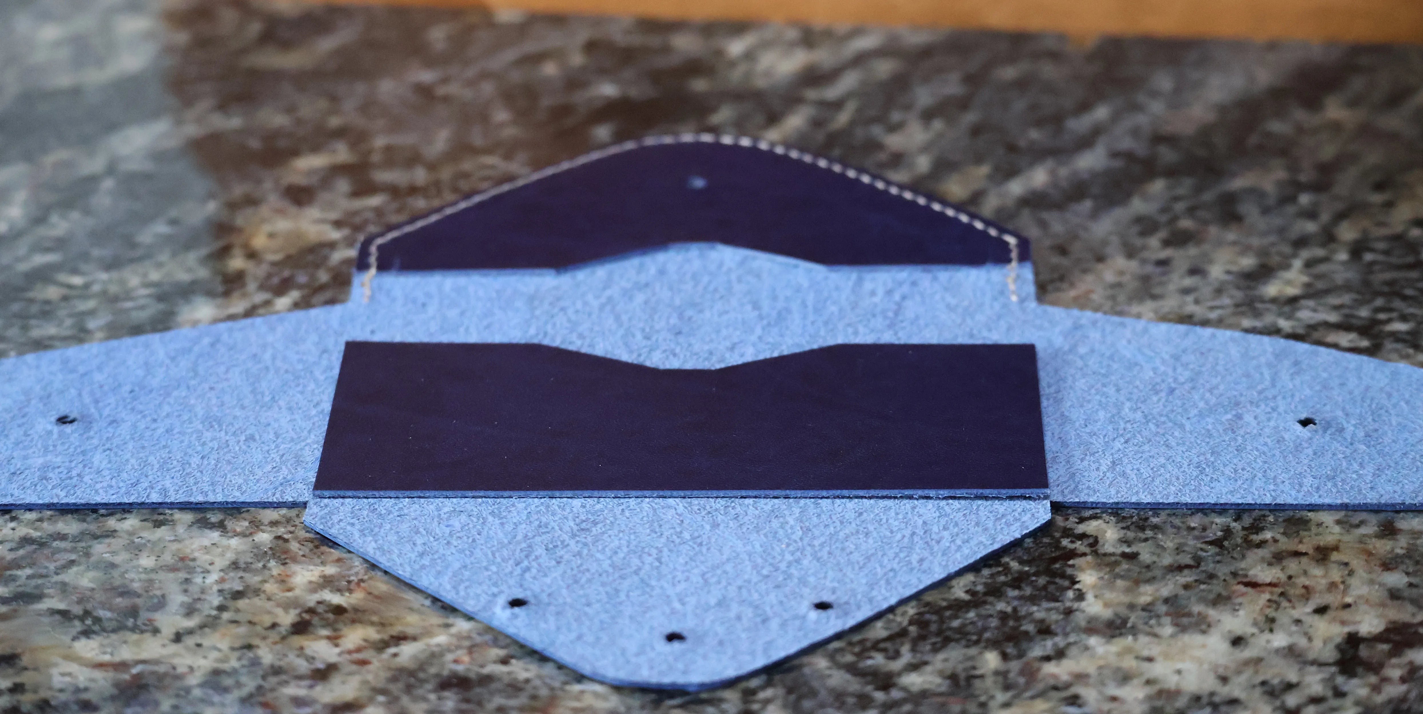 Glue the bottom flap