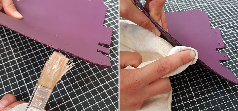 DIY étui à lunette en cuir