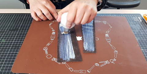 DIY Kulturbeutel aus Leder