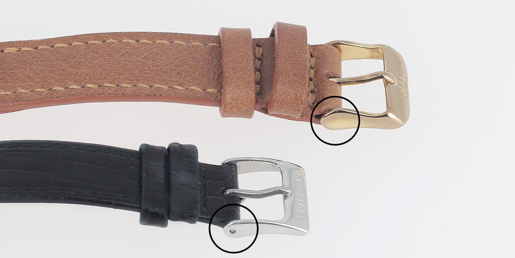 bracelet de montre en cuir