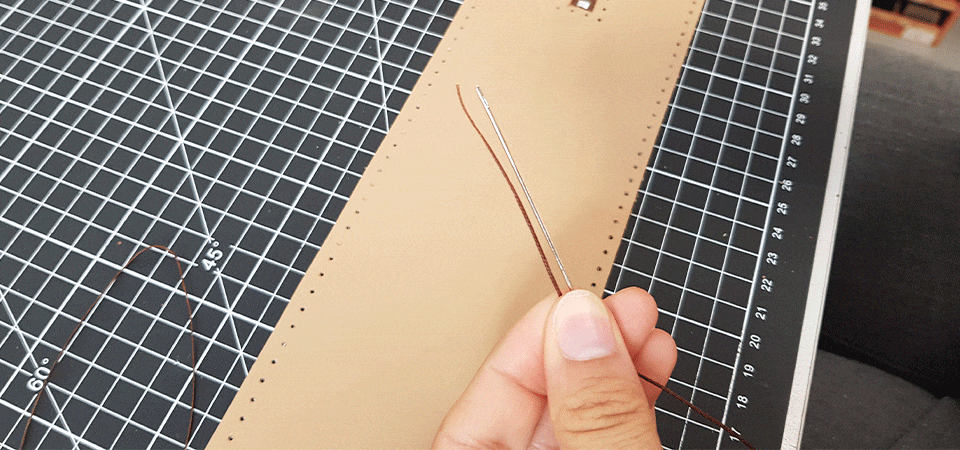 Simplified Leather Sewing Guide