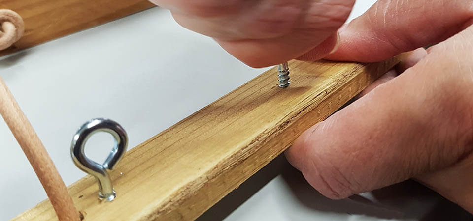 leather & wood advent calendar