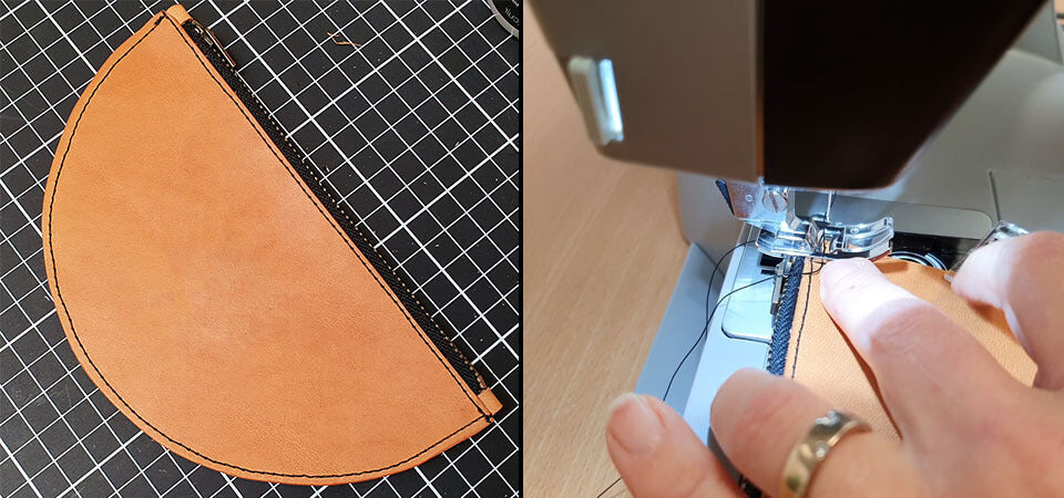 Anleitung für einen Halbmondbeutel