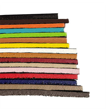 travail des tranches du cuir