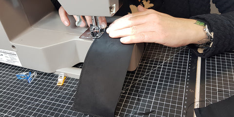 DIY trousse maquillage cuir