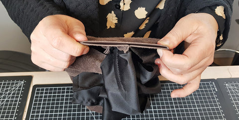 DIY Kulturbeutel aus Leder