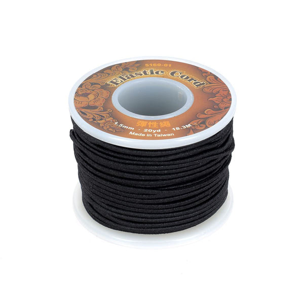 18m spool of elastic cord - Diameter 1.5mm - Ivan 5160-01