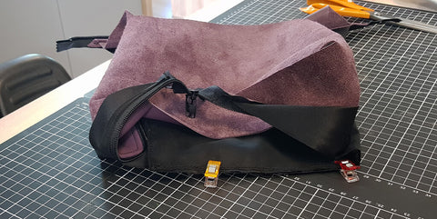 DIY trousse maquillage cuir