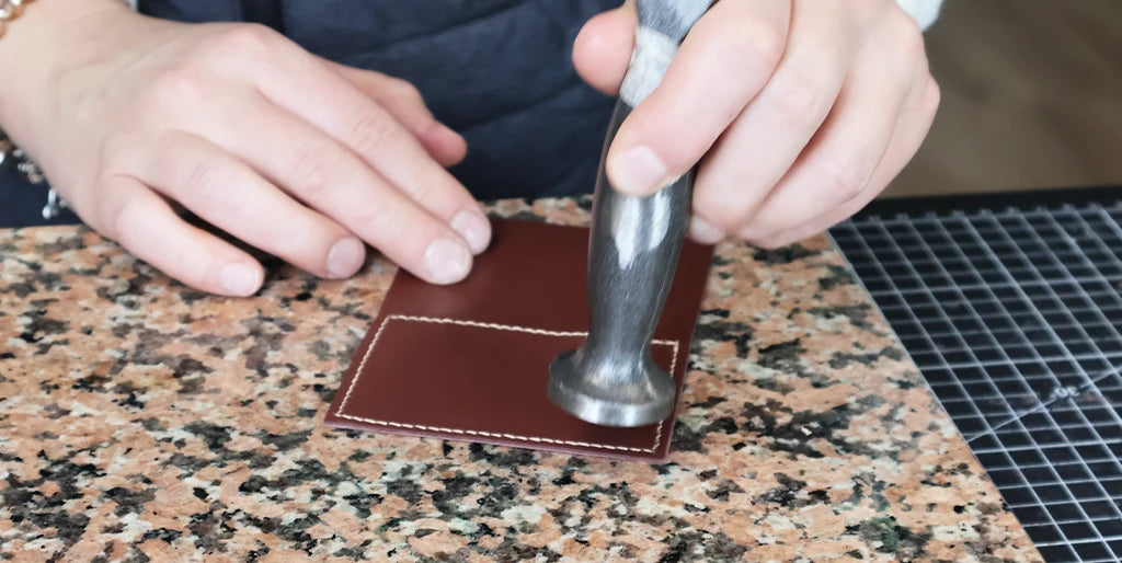 tuto portefeuille en cuir