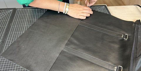 tuto sac de voyage cuir