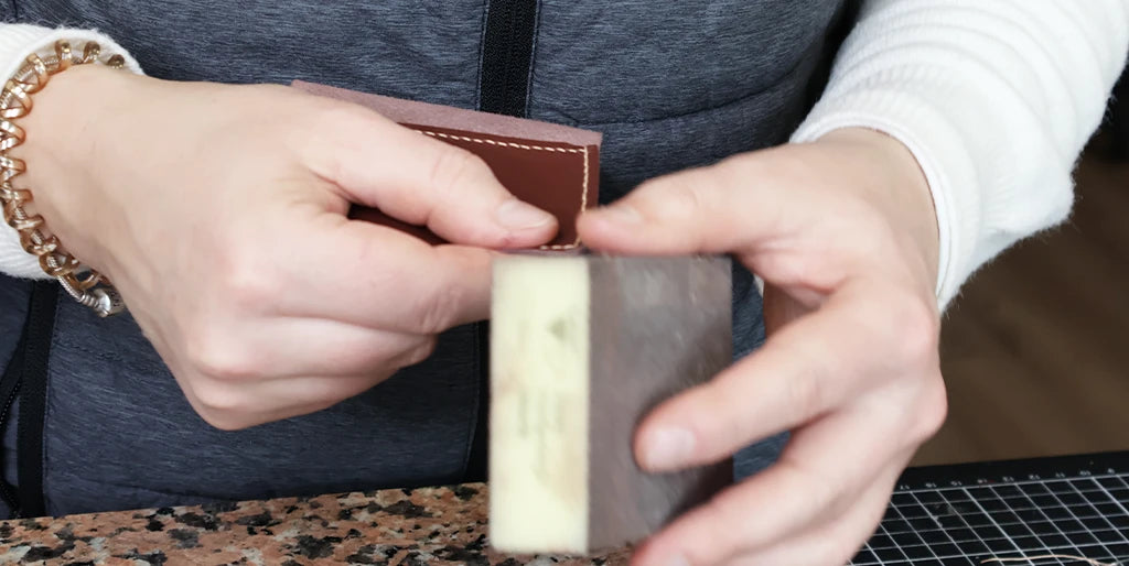 tuto portefeuille en cuir