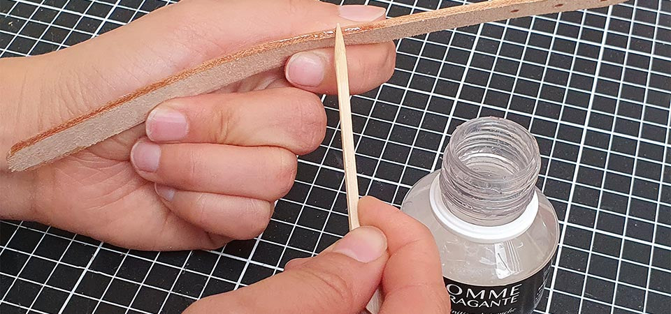 Appliquer une gomme de finition