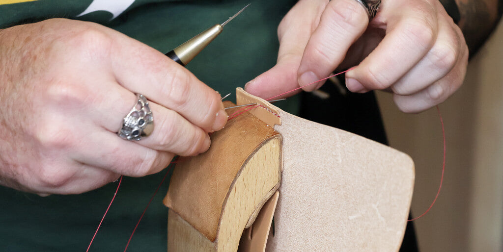 coudre un étui en cuir