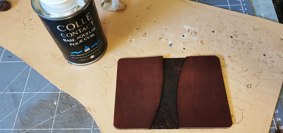 Porte-carte cuir DIY