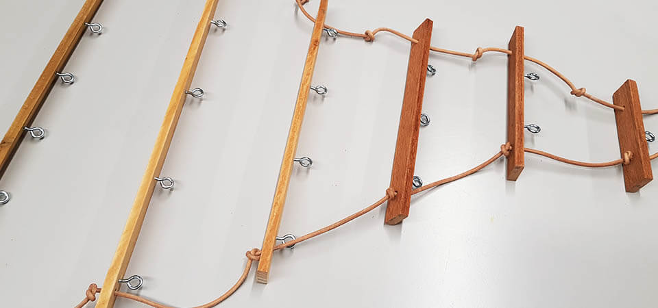 leather & wood advent calendar