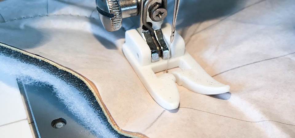 tuto pochette cuir matelassé