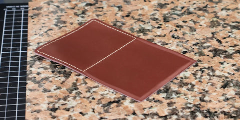 tuto portefeuille en cuir