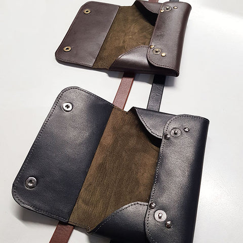 sac ceinture en cuir