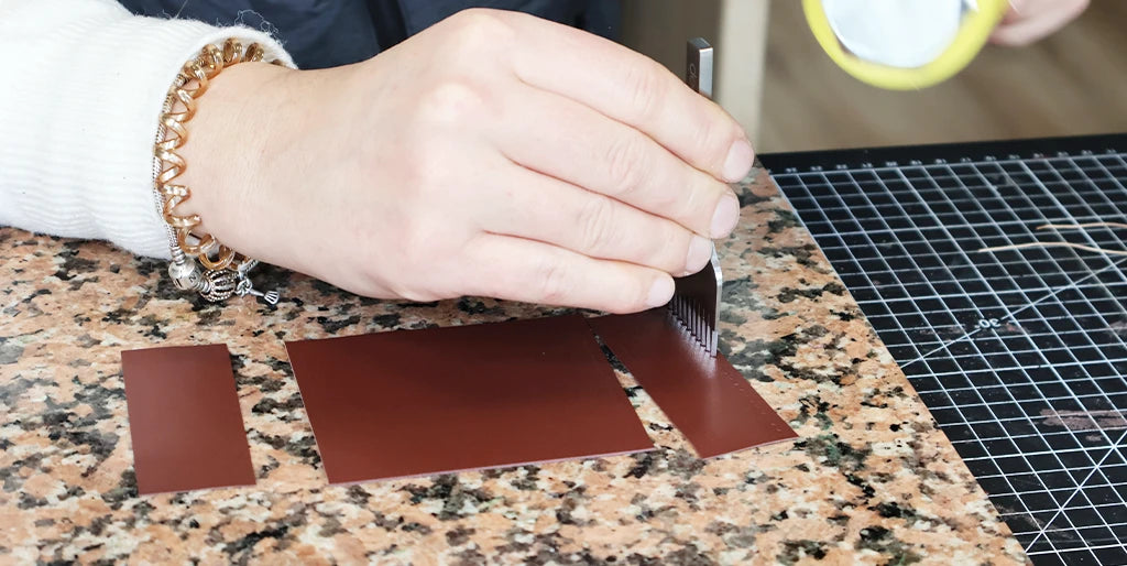 tuto portefeuille en cuir