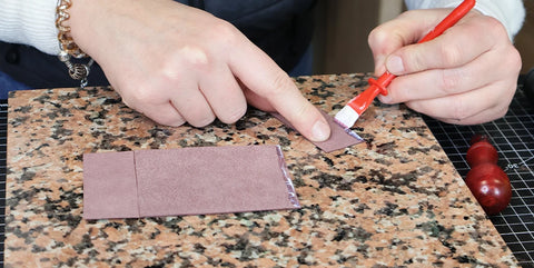 tuto portefeuille en cuir