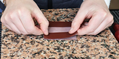 tuto portefeuille en cuir