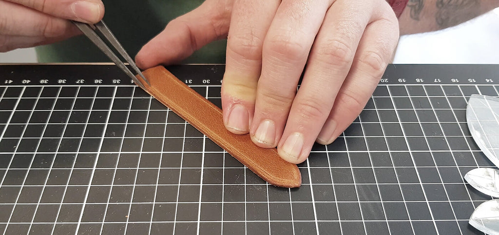 traçage de la ligne de couture