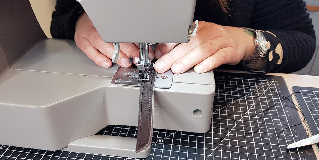 DIY Kulturbeutel aus Leder