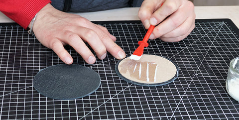 DIY sous verres en cuir