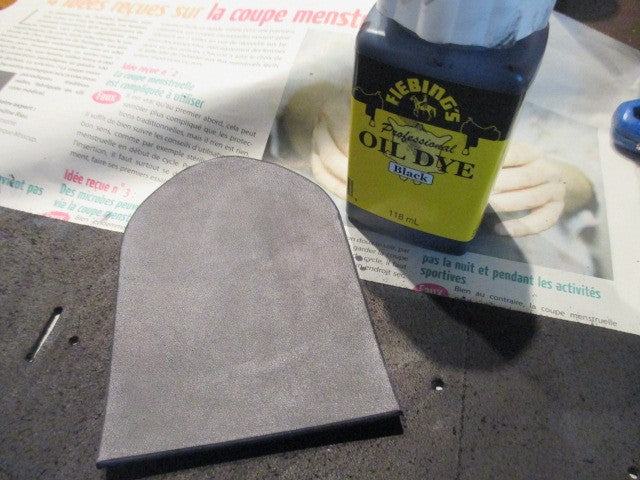 tutoriel sacoche moto cuir