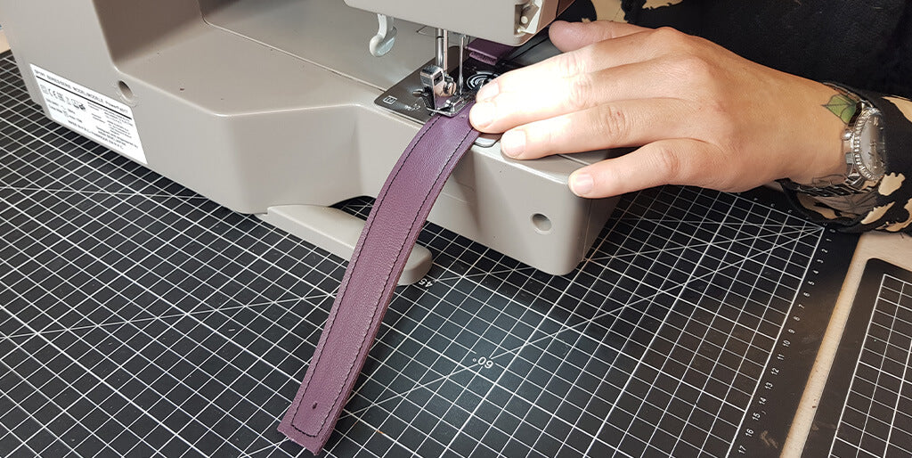 DIY trousse toilette cuir