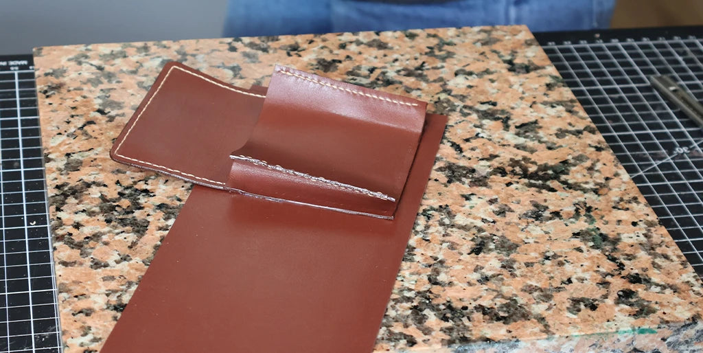 tuto portefeuille en cuir