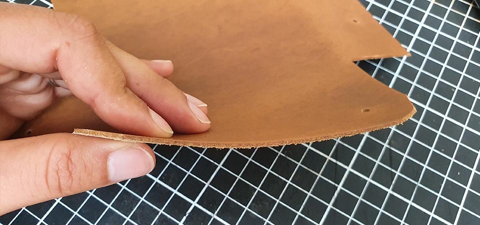 DIY petite pochette cuir