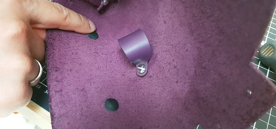 DIY étui lunette cuir