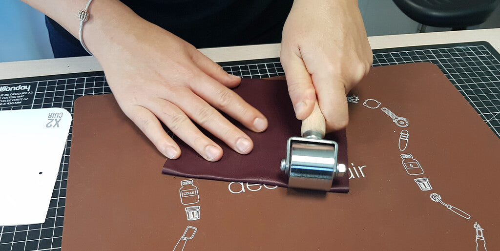 DIY pochette en cuir