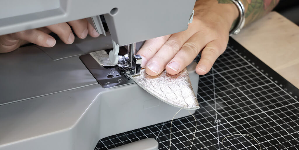 DIY leather key ring